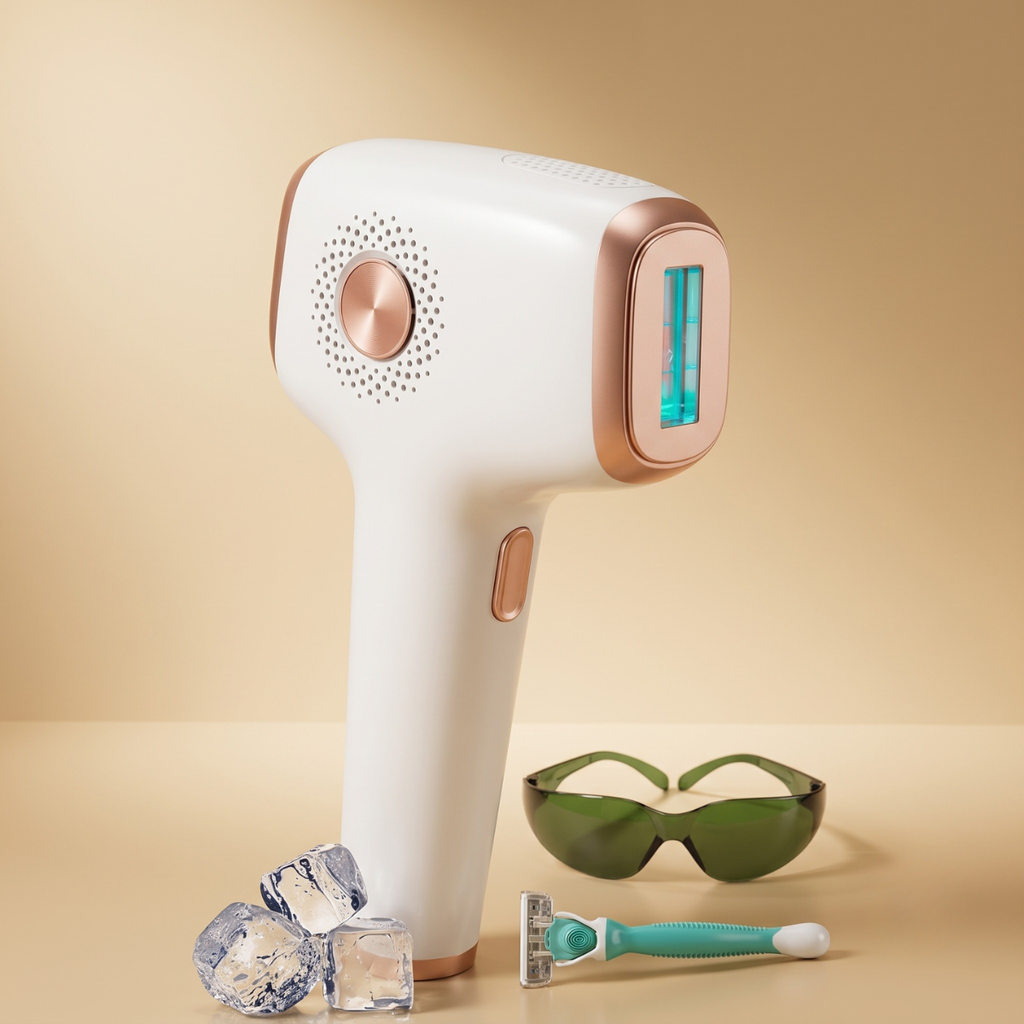 IPL Hair Removal Device — Painless At-Home Hair Reduction