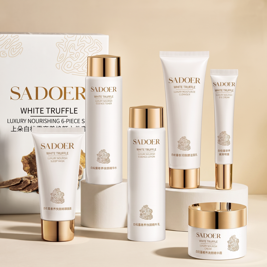 White Truffle Skincare Six-Piece Set