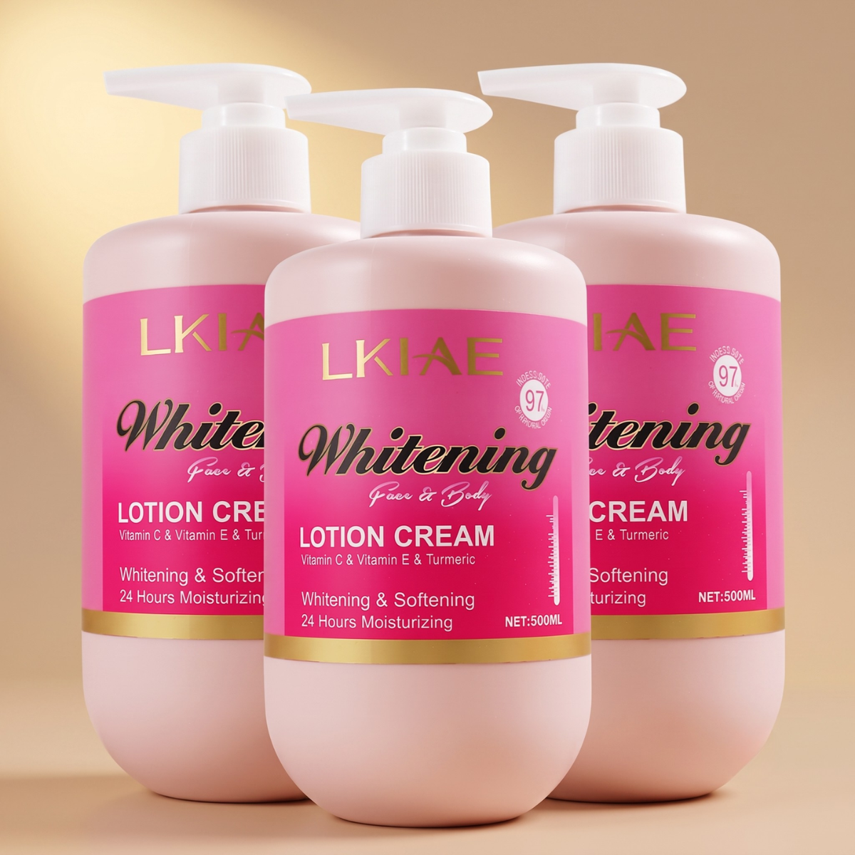 Vitamin C, E & Turmeric Body Lotion