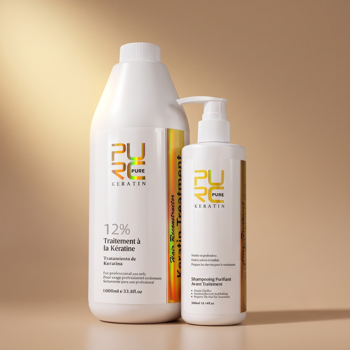 Smoothing Shampoo & Brazilian Keratin Treatment Duo