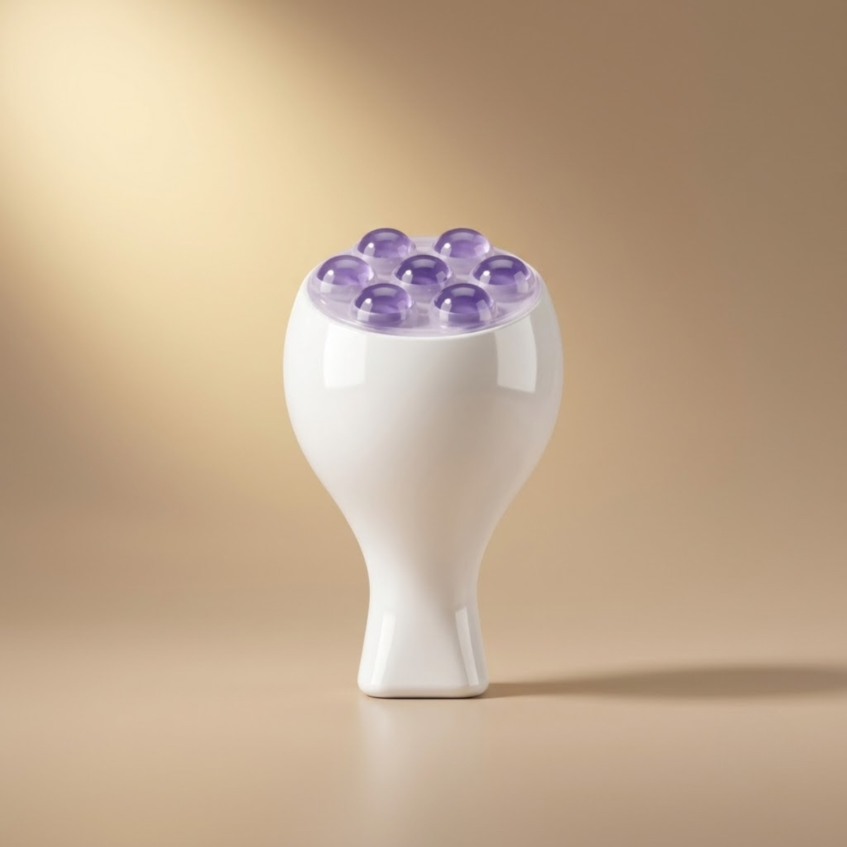 Jade-Effect Facial Roller Ball Massager
