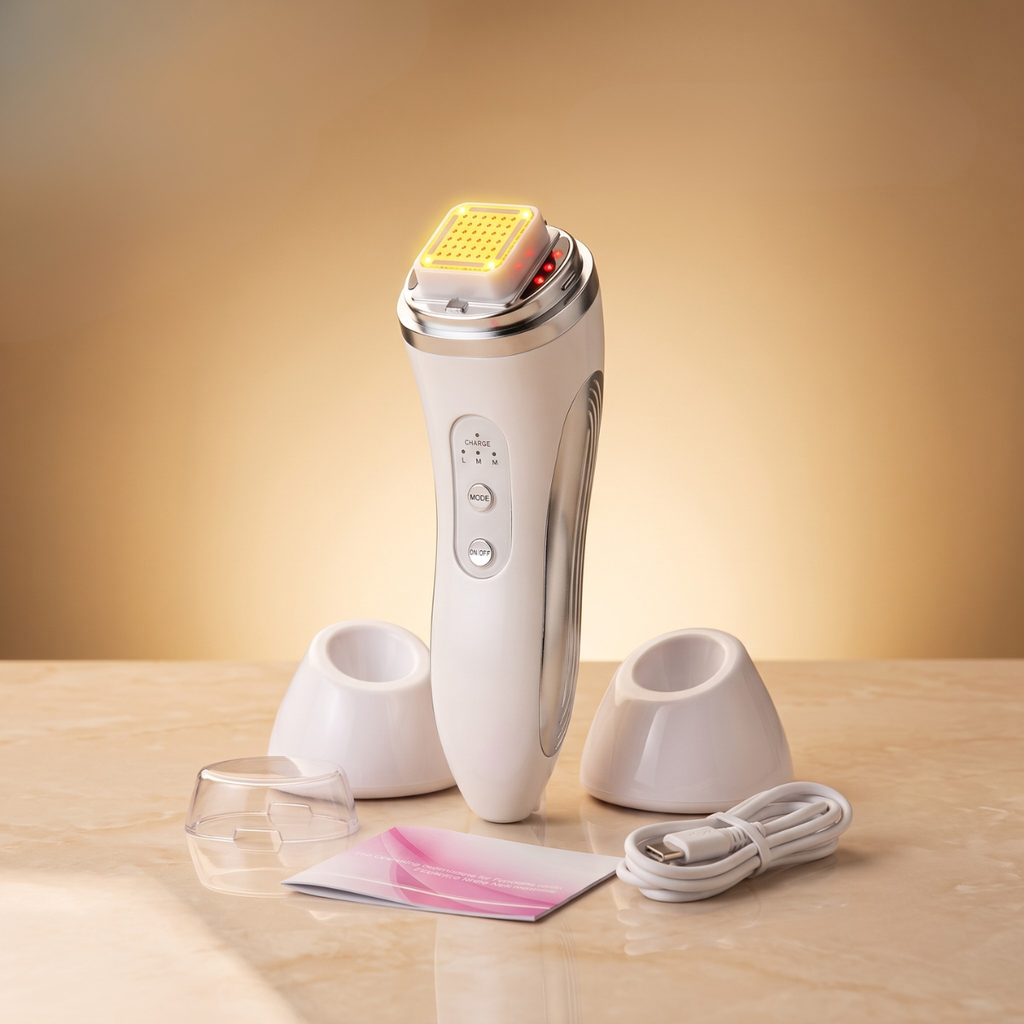Electric Facial Lifting Device — Dot Matrix Warming Tool