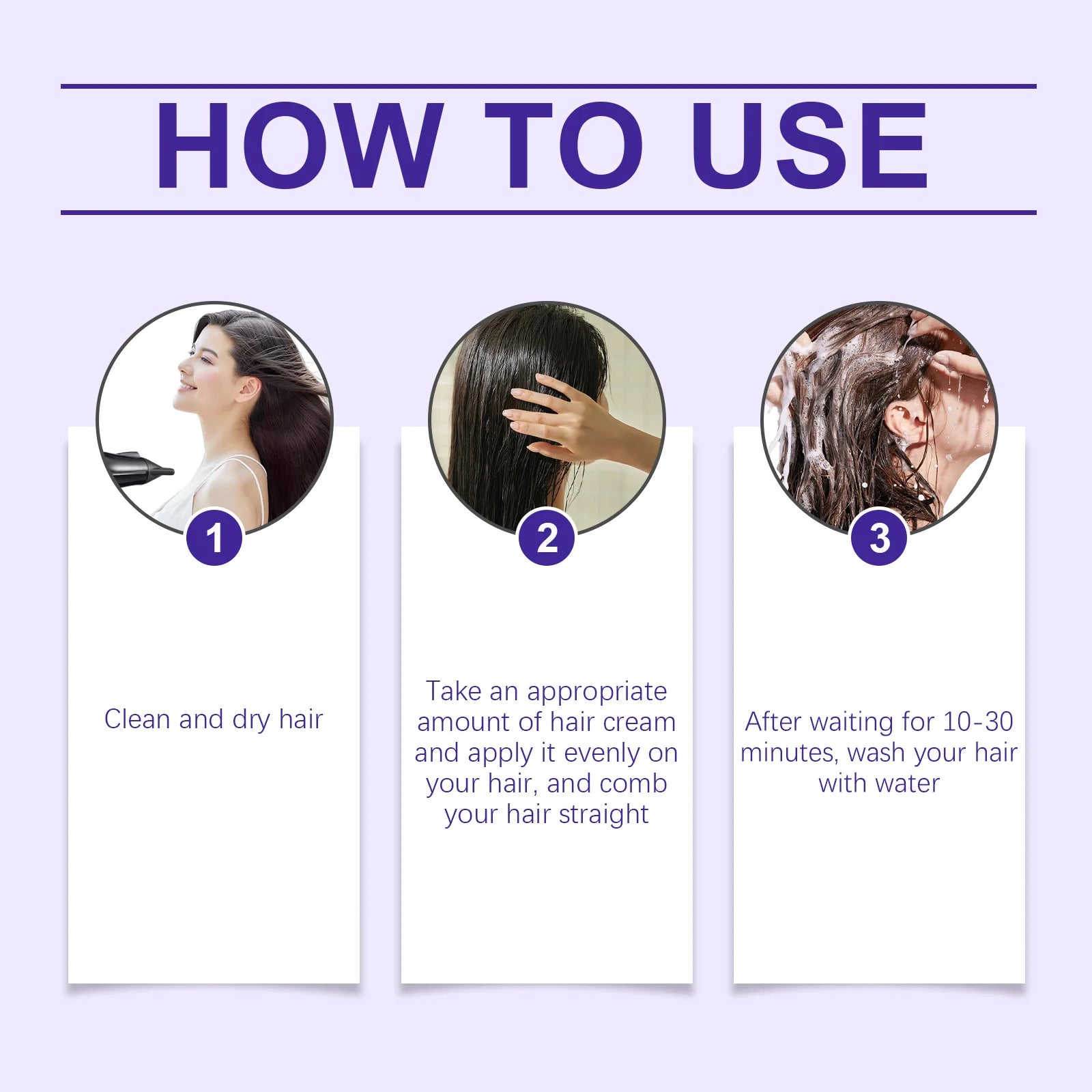 Formaldehyde-Free Protein Straightening Hair Mask
