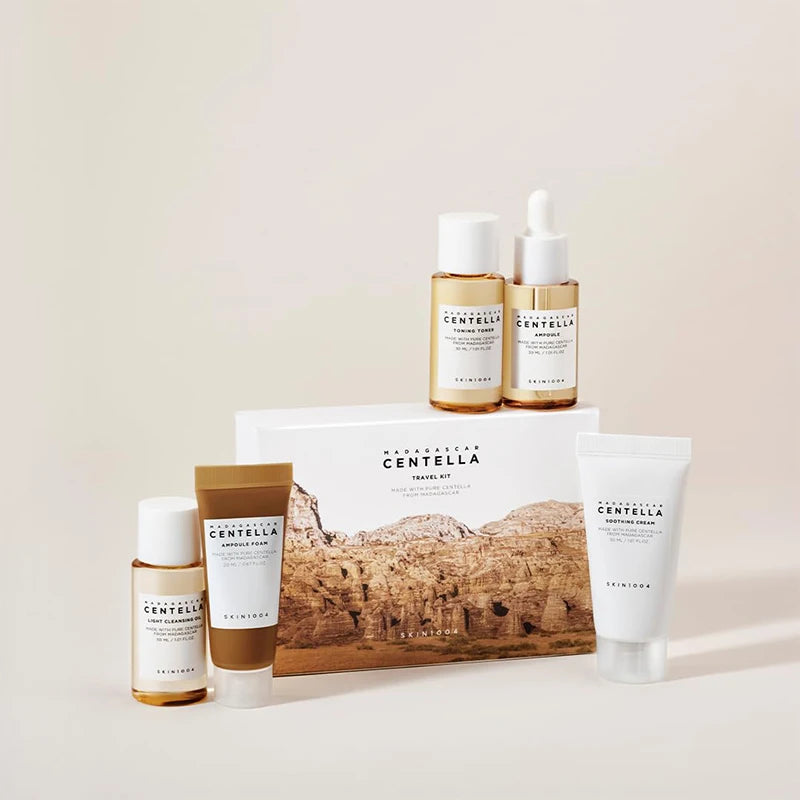 Centella Travel Kit — 5-Piece Skincare Essentials Set