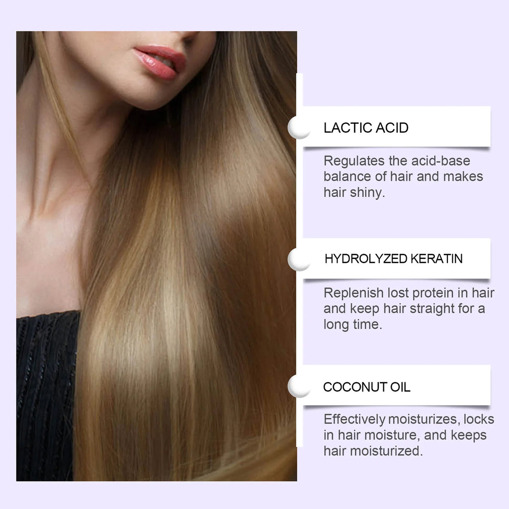 Formaldehyde-Free Protein Straightening Hair Mask