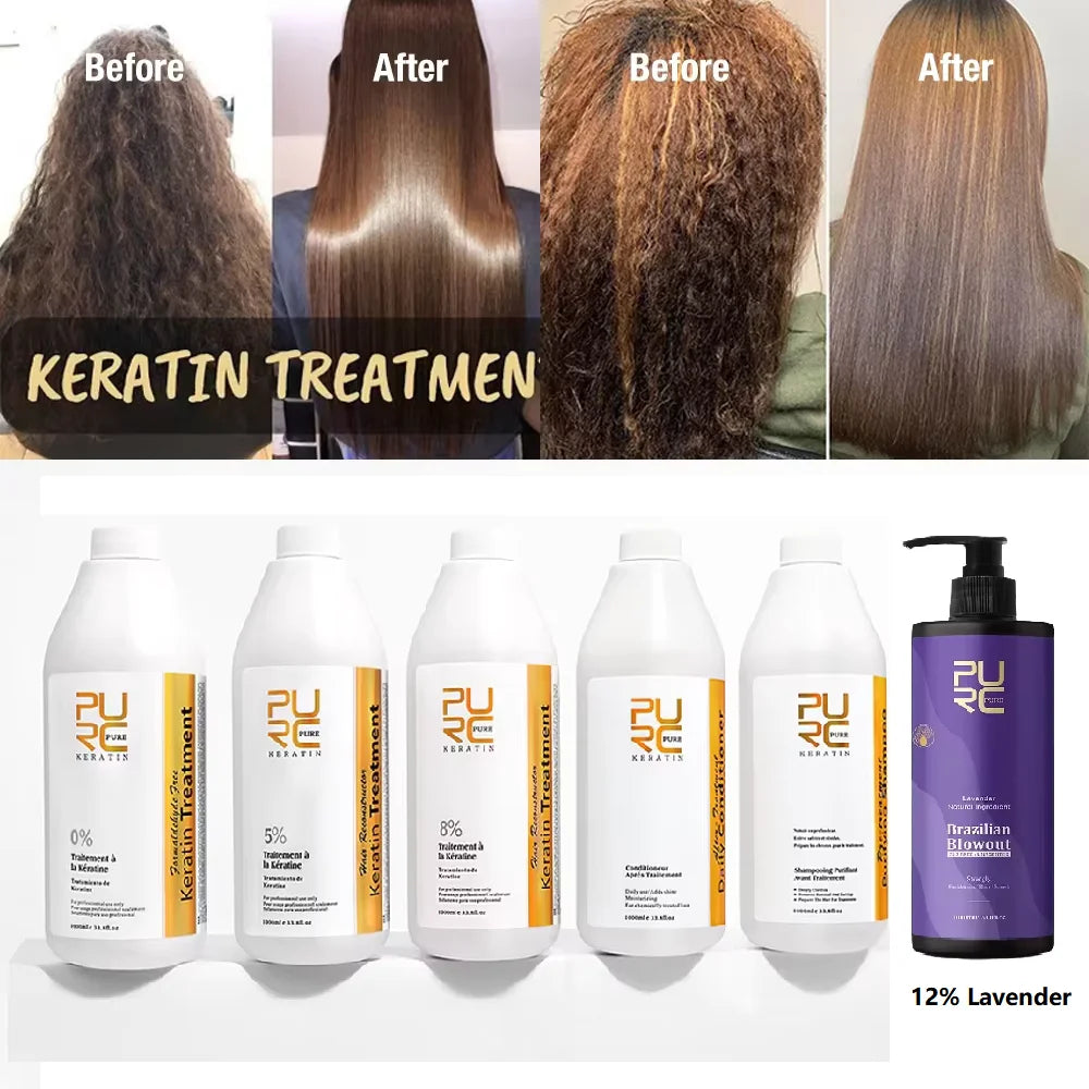 Formaldehyde-Free Keratin Smoothing Treatment
