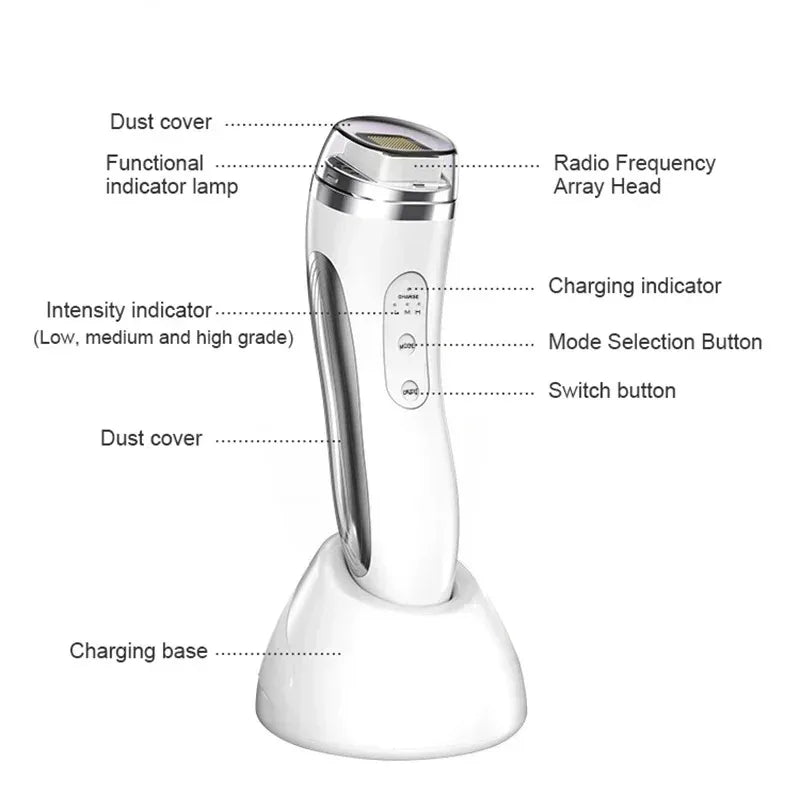 Electric Facial Lifting Device — Dot Matrix Warming Tool