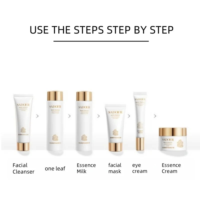 White Truffle Skincare Six-Piece Set