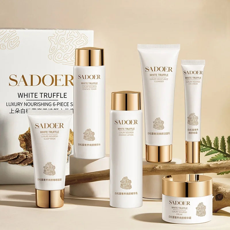 White Truffle Skincare Six-Piece Set