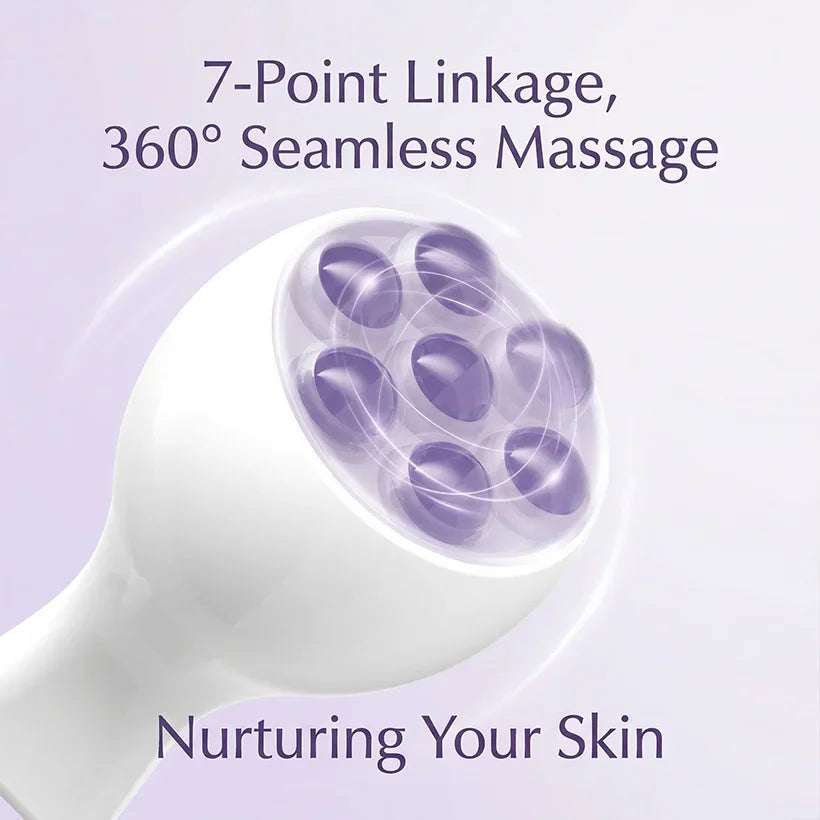 Jade-Effect Facial Roller Ball Massager