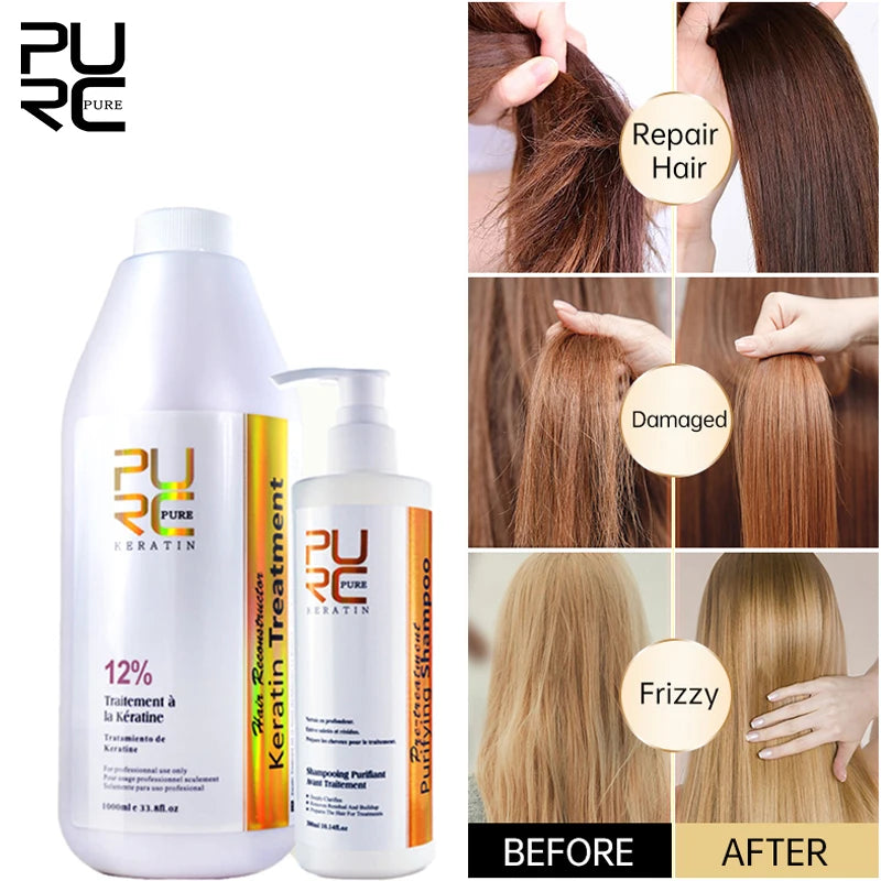Smoothing Shampoo & Brazilian Keratin Treatment Duo