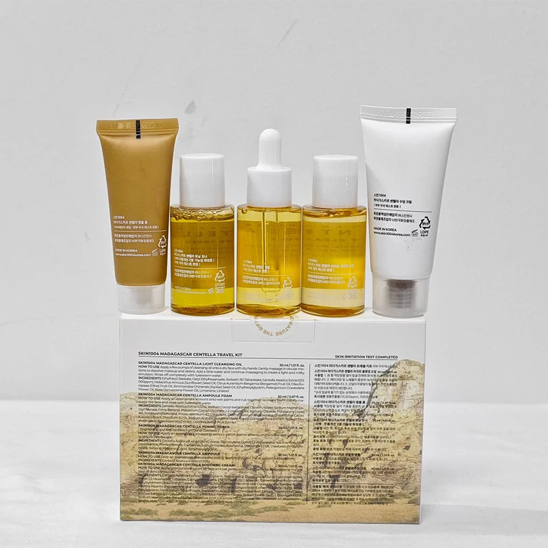 Centella Travel Kit — 5-Piece Skincare Essentials Set