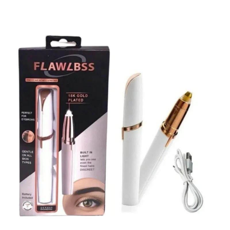 Electric Eyebrow & Facial Hair Trimmer