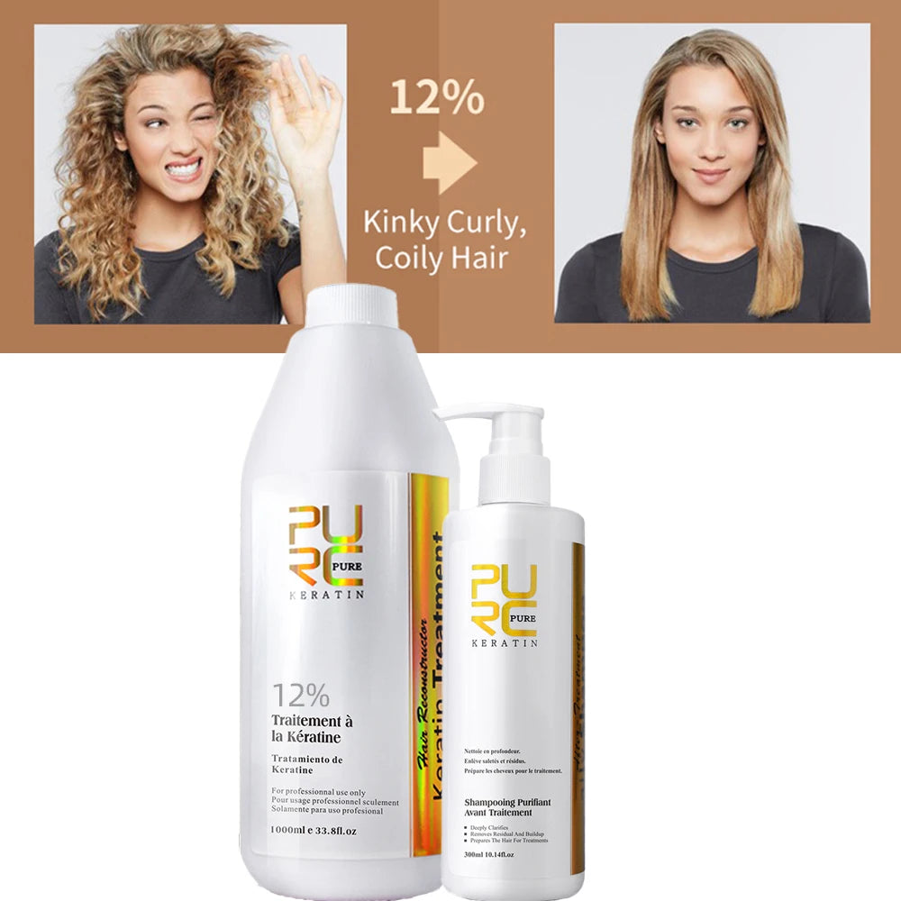Smoothing Shampoo & Brazilian Keratin Treatment Duo