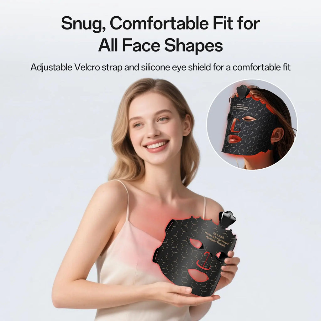 LED Light Therapy Facial Mask — 7-Color Skincare Mask