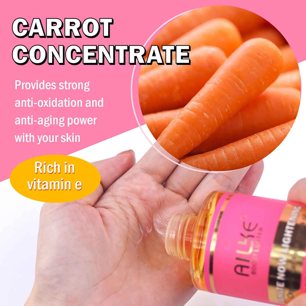 Carotene, Vitamin E & Rose Body Oil