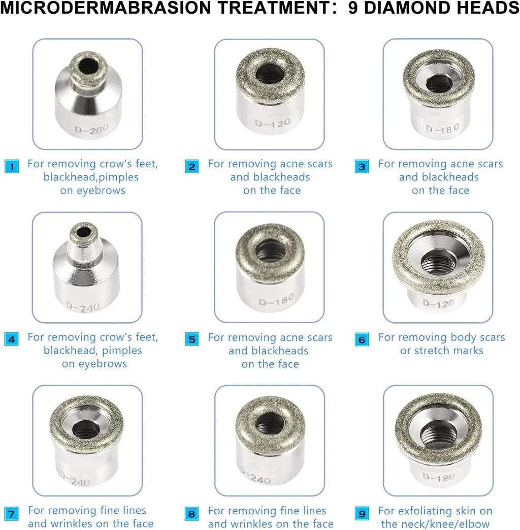 Diamond Microdermabrasion & Vacuum Pore Cleaner