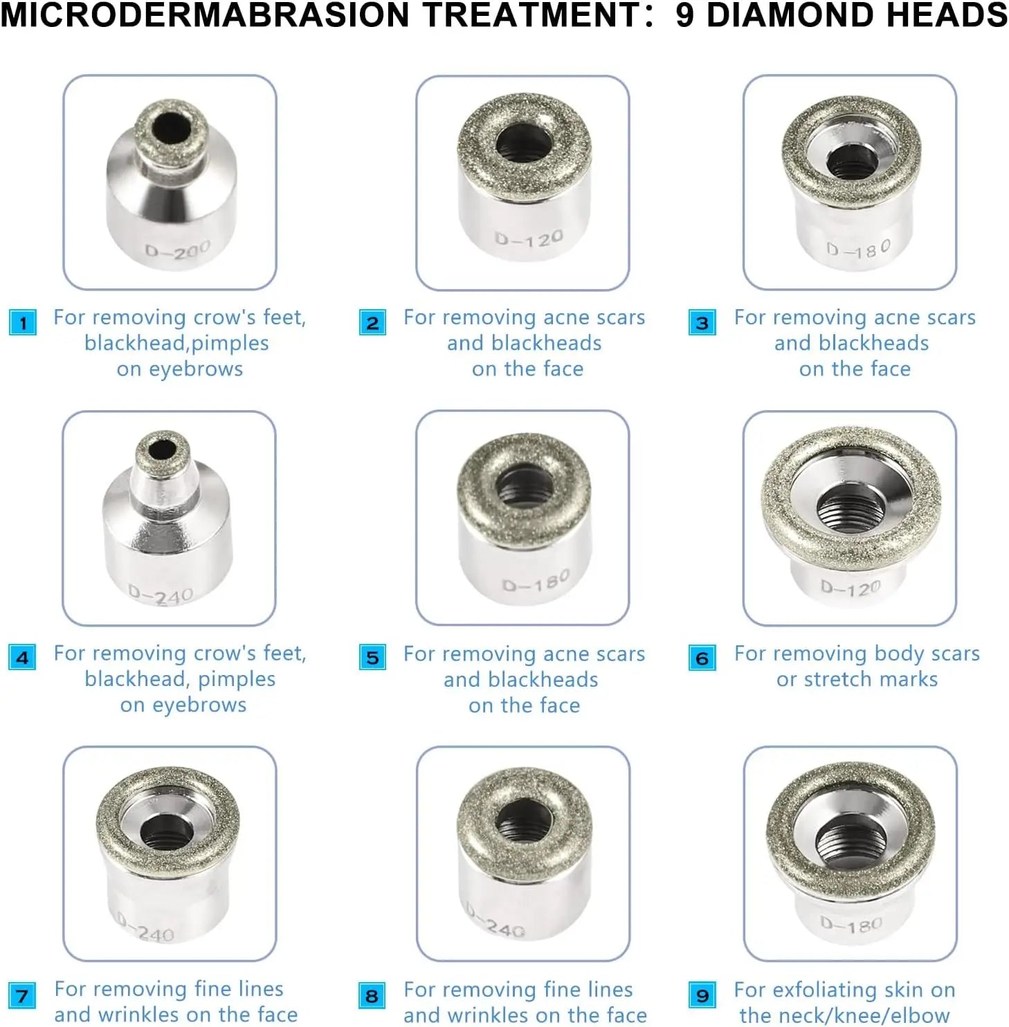 Diamond Microdermabrasion & Vacuum Pore Cleaner