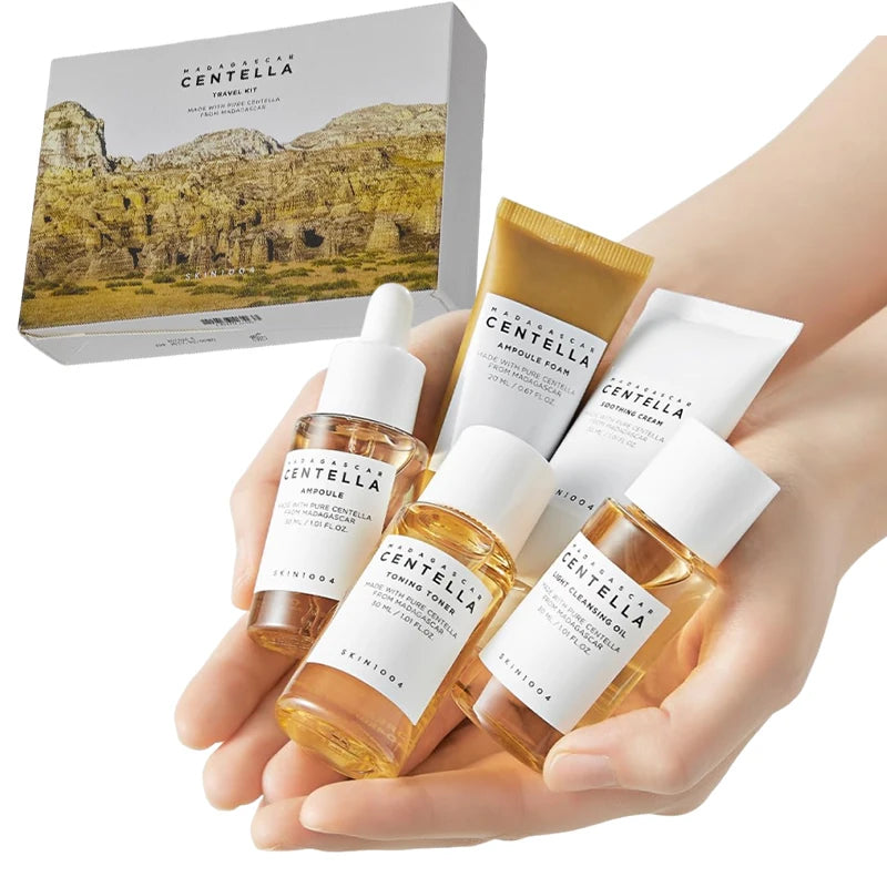 Centella Travel Kit — 5-Piece Skincare Essentials Set