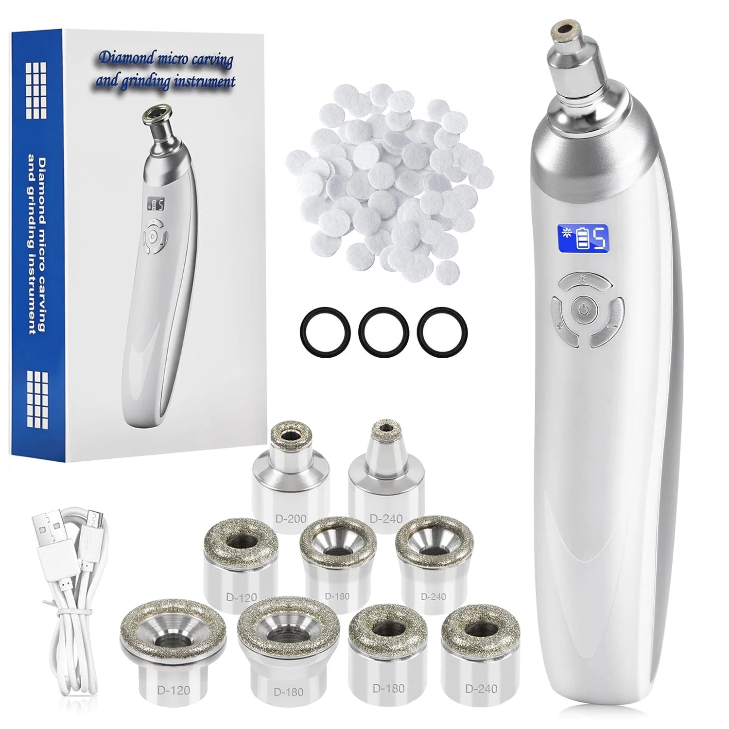 Diamond Microdermabrasion & Vacuum Pore Cleaner
