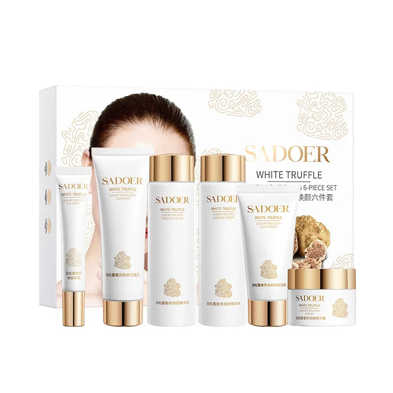 White Truffle Skincare Six-Piece Set