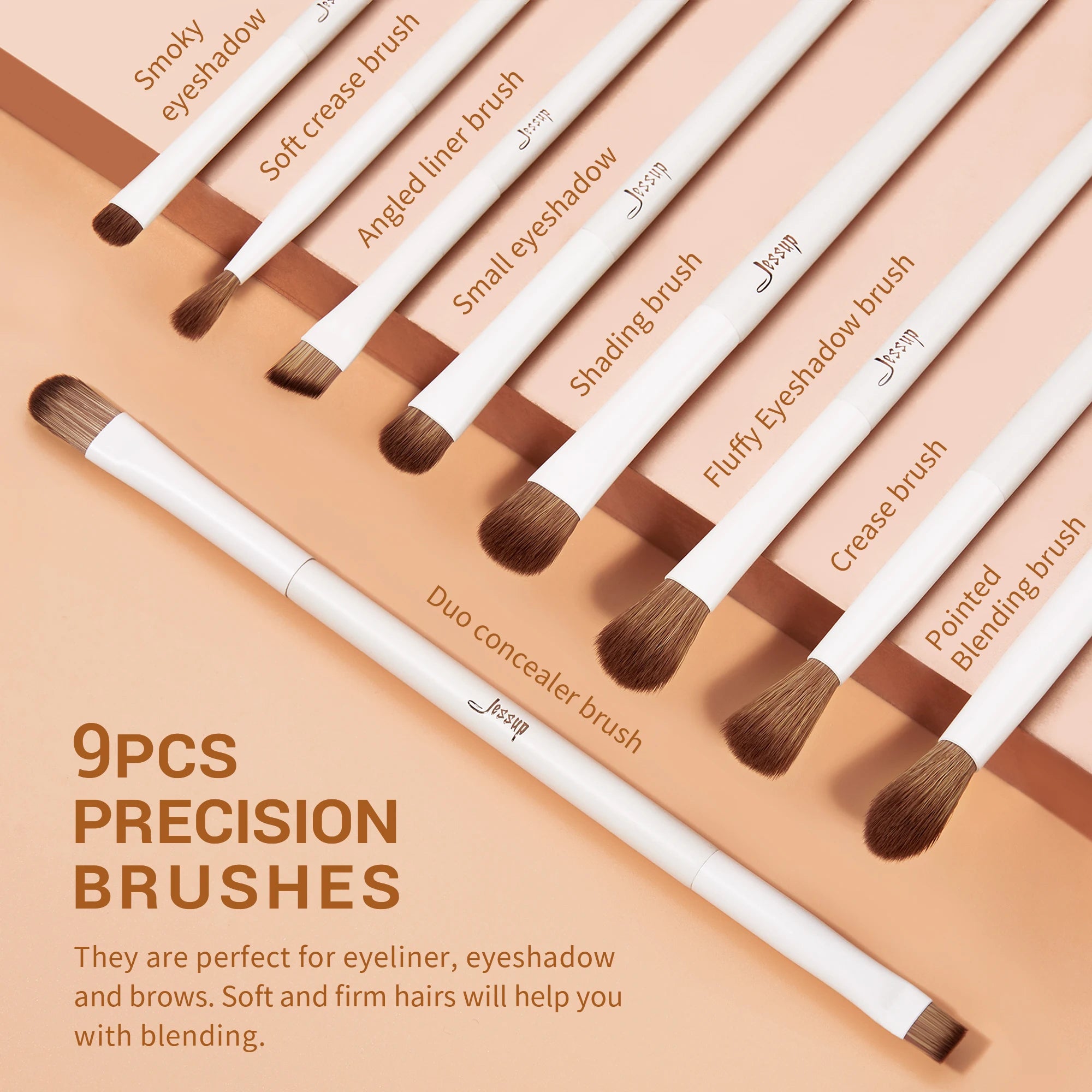 14-Piece Professional Makeup Brush Set