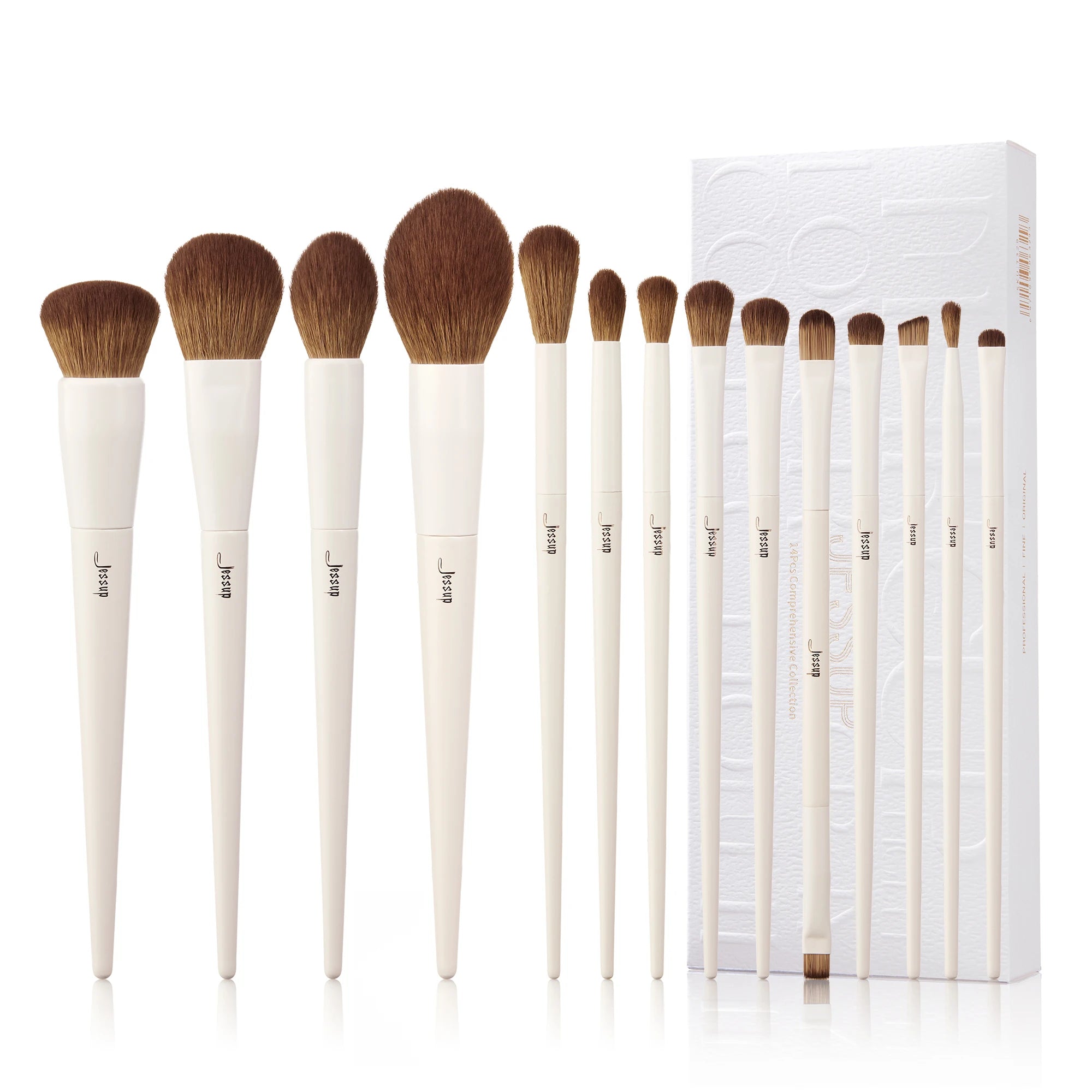 14-Piece Professional Makeup Brush Set