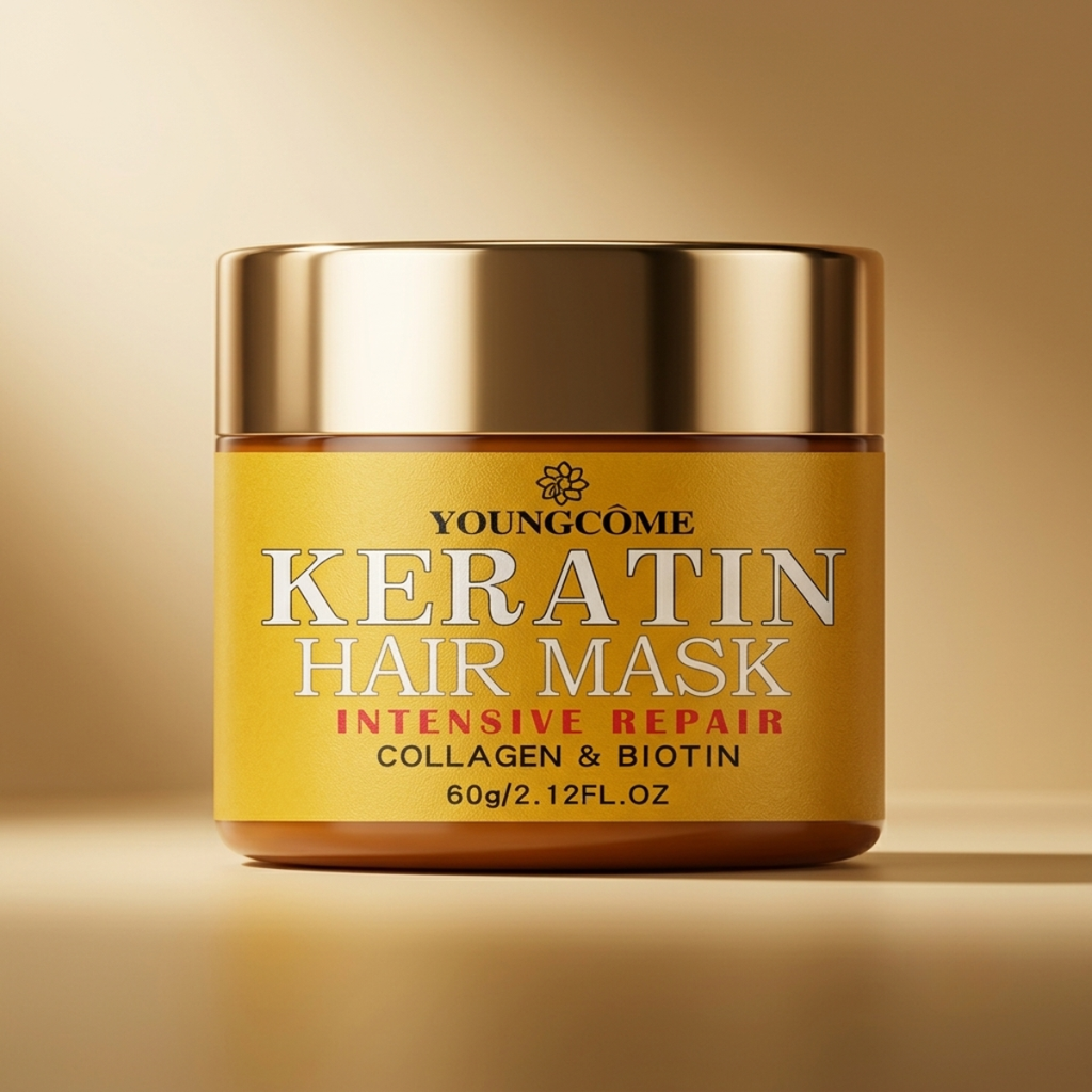 Keratin Hair Straightening & Repair Cream