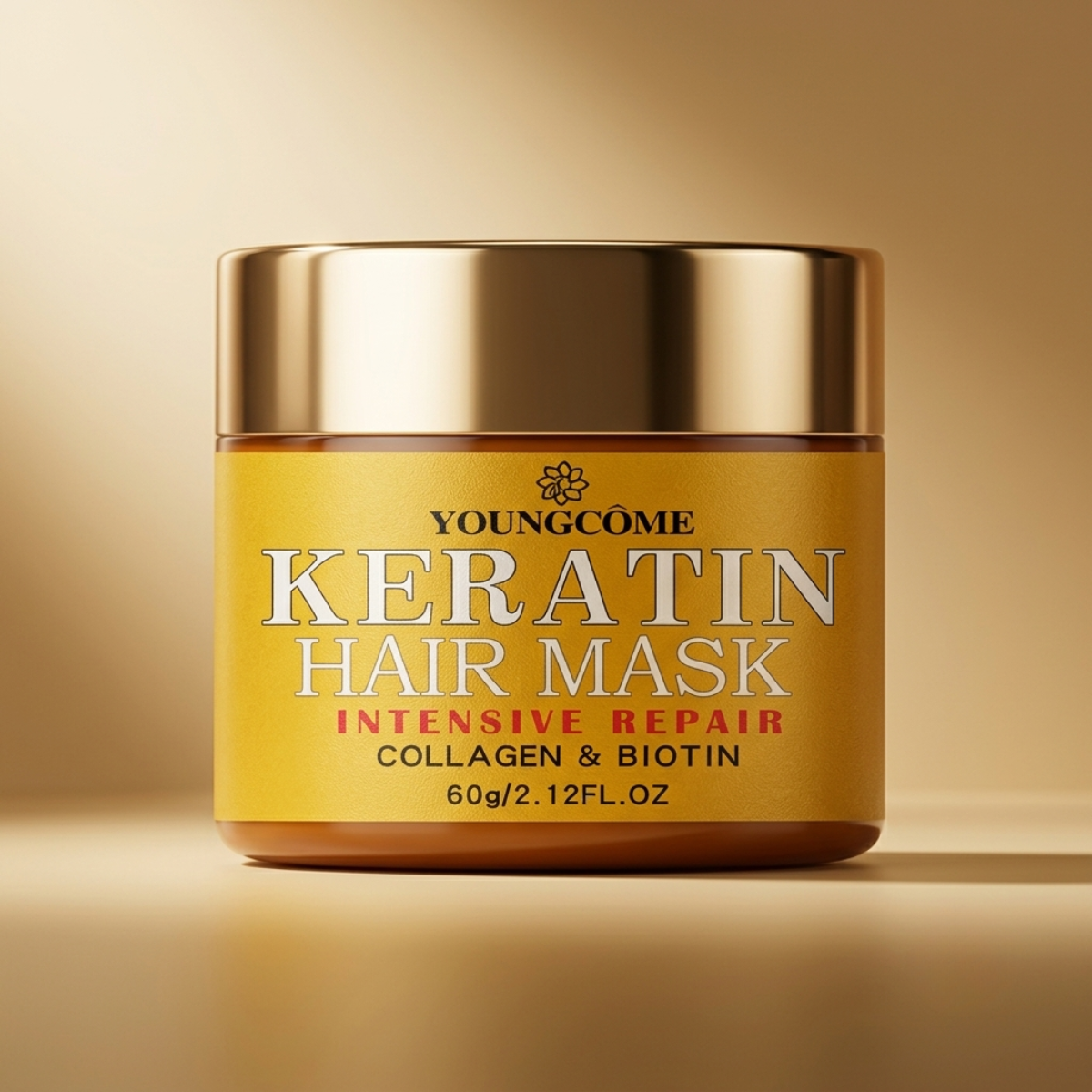Keratin Hair Straightening & Repair Cream